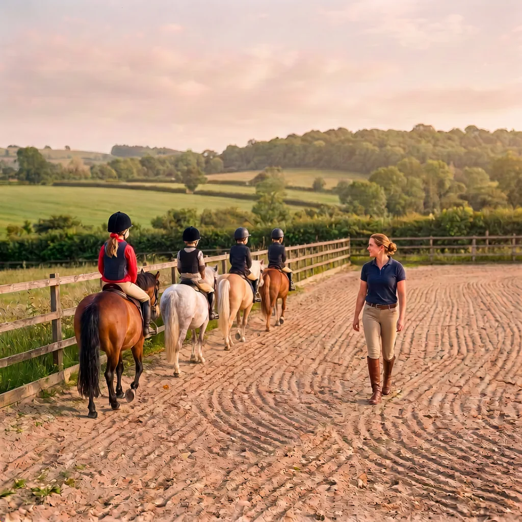 Cours de poney à Cressensac-Sarrazac, Lot